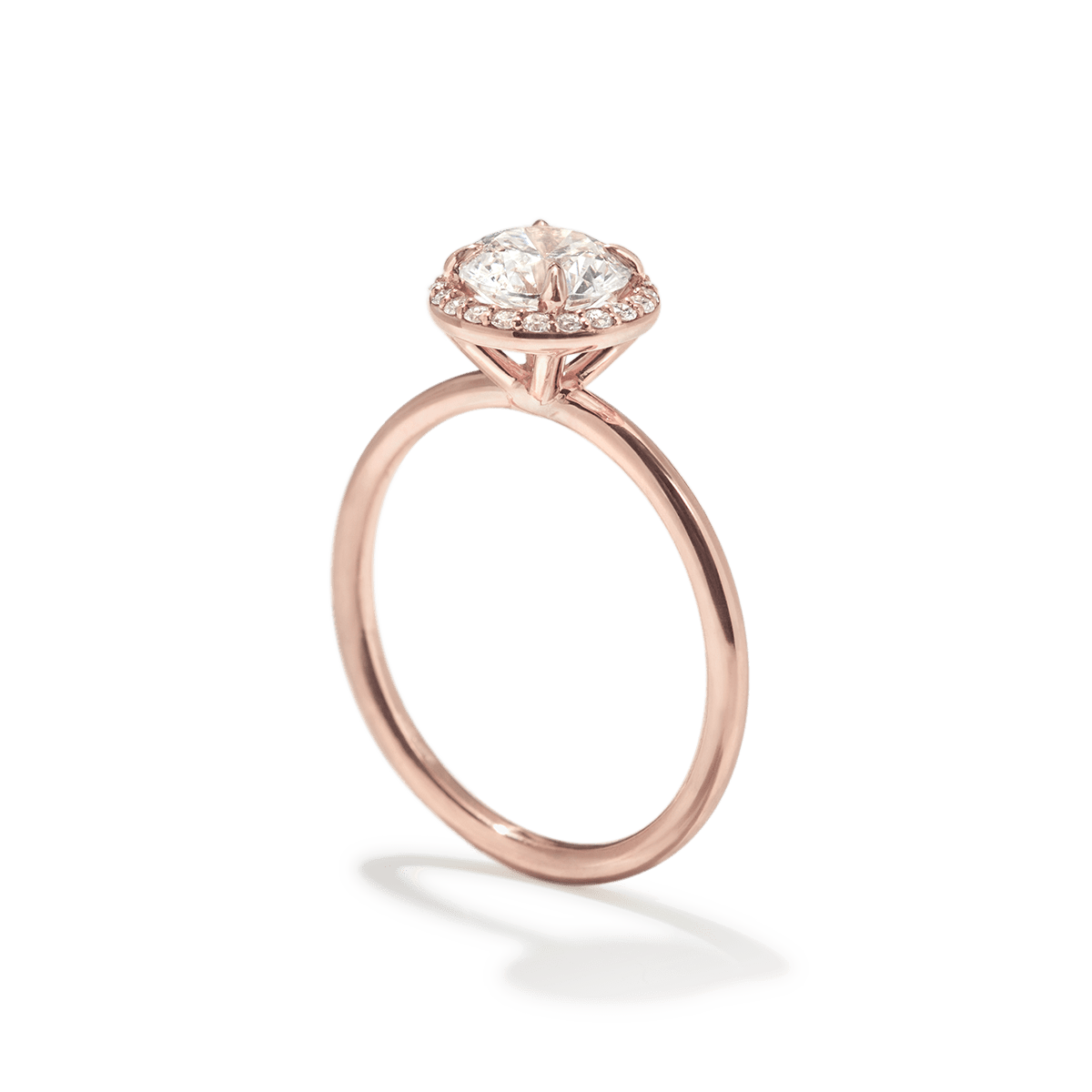 Halo Engagement Ring