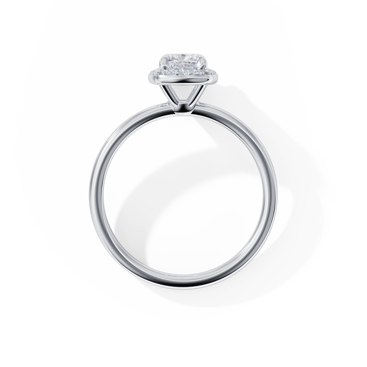 Halo Engagement Ring