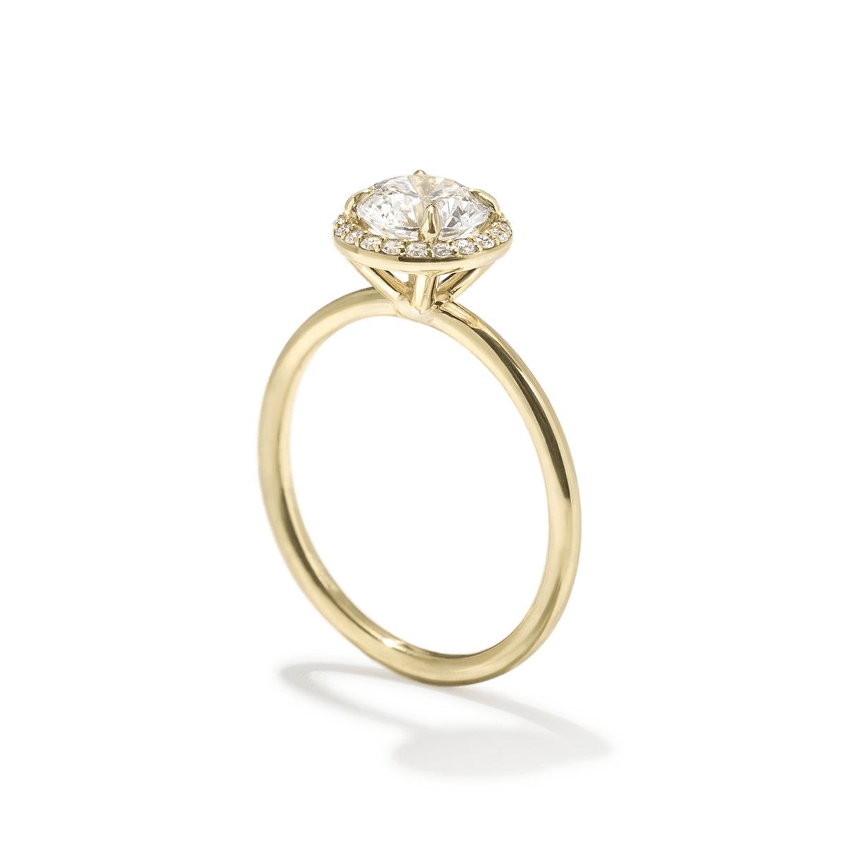 Halo Engagement Ring