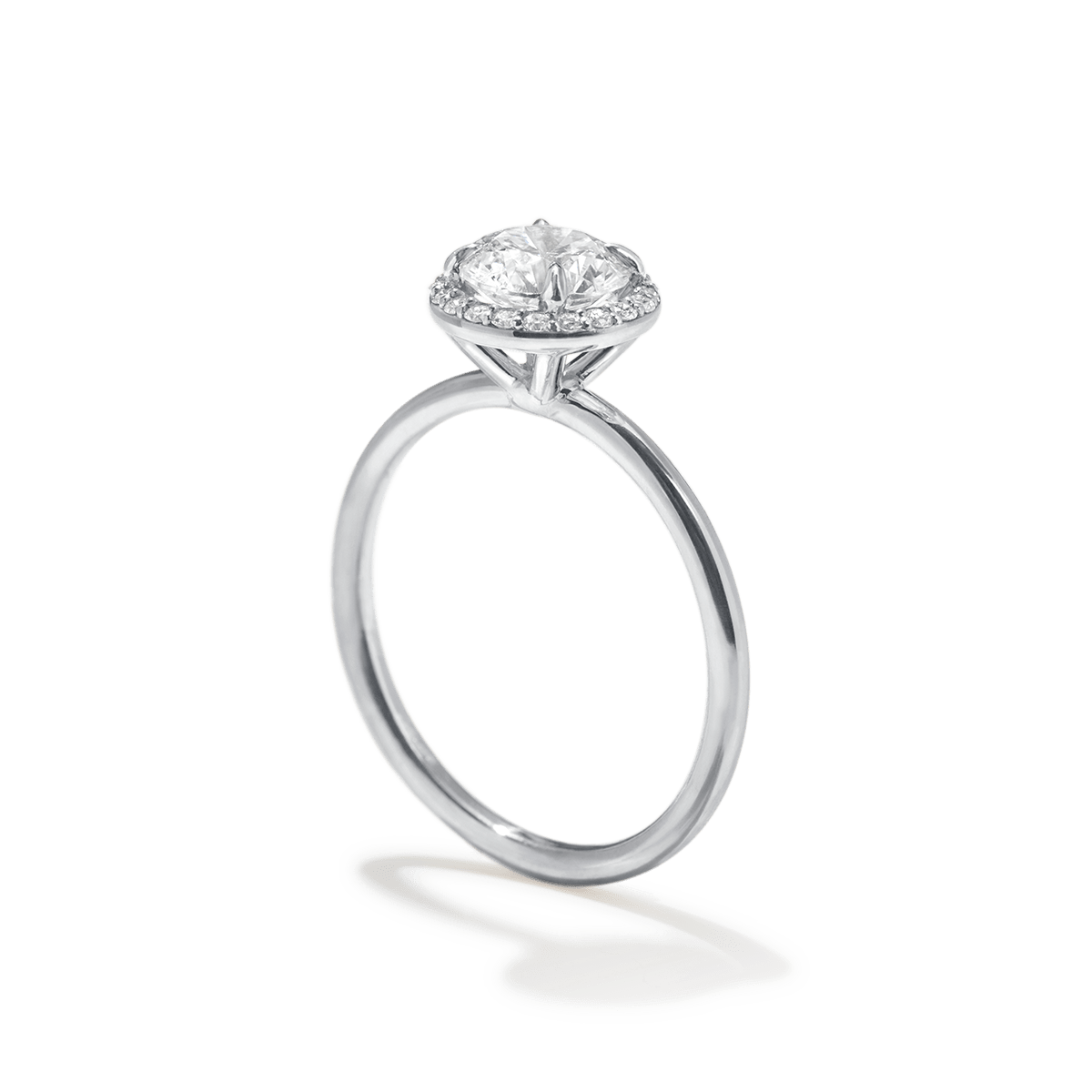 Halo Engagement Ring