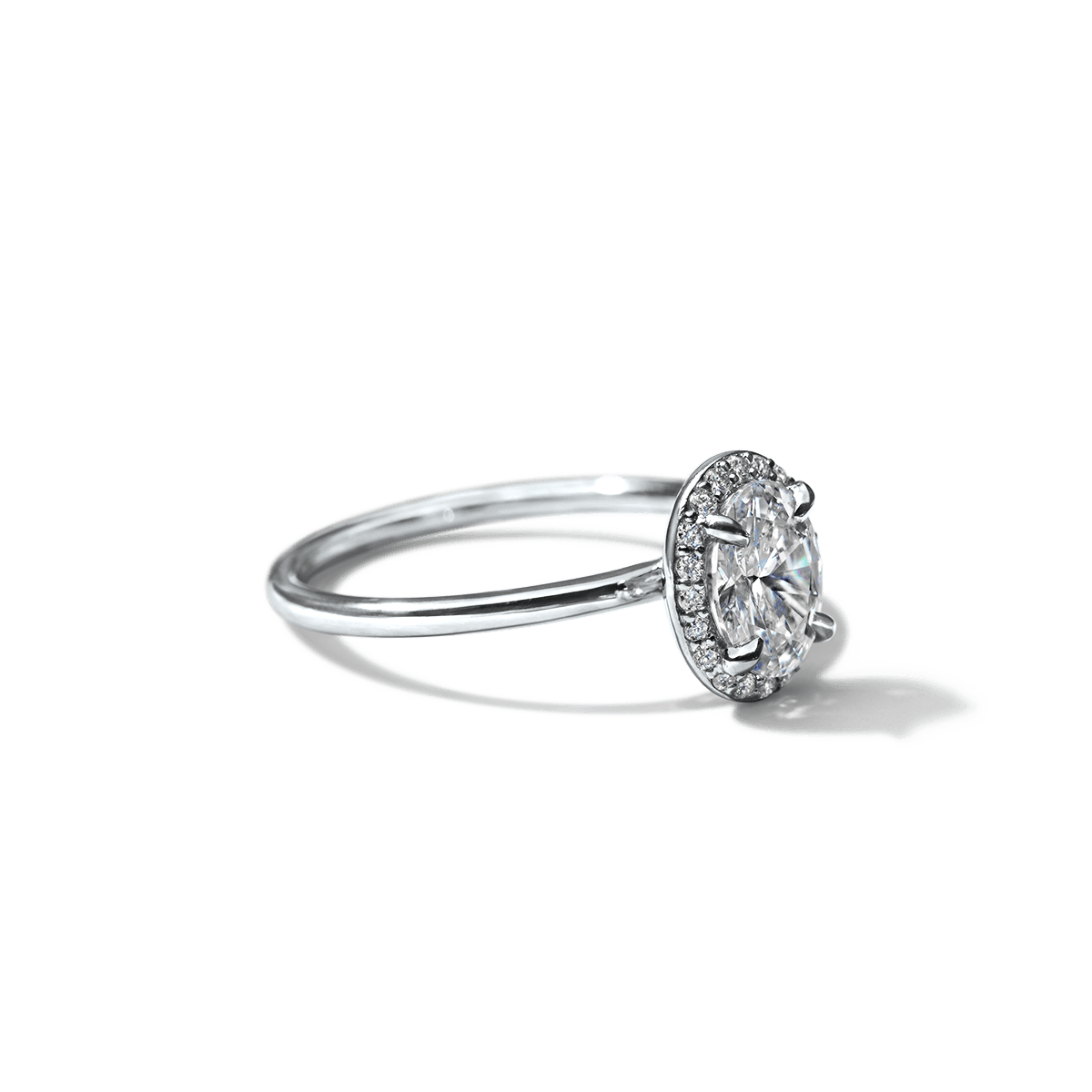 Halo Engagement Ring