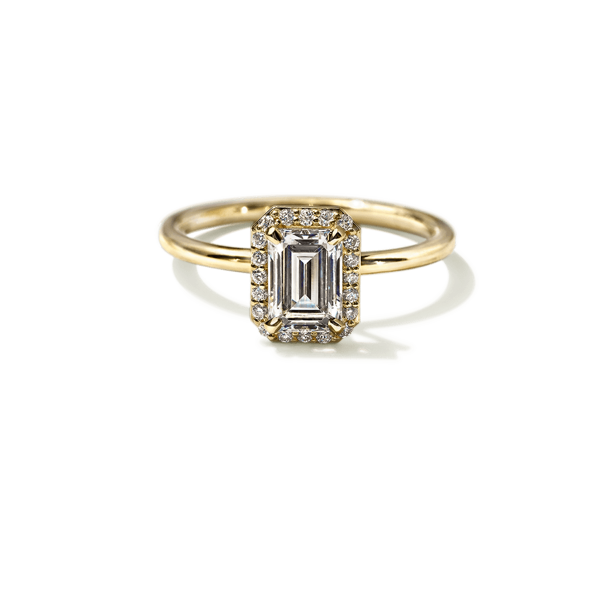 Halo Engagement Ring