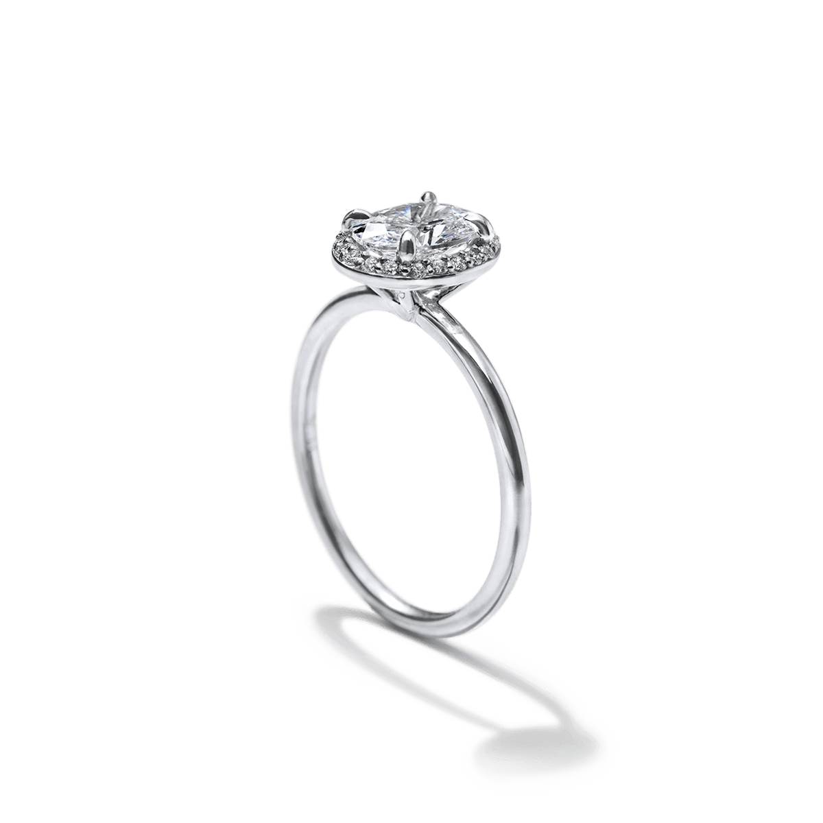 Halo Engagement Ring
