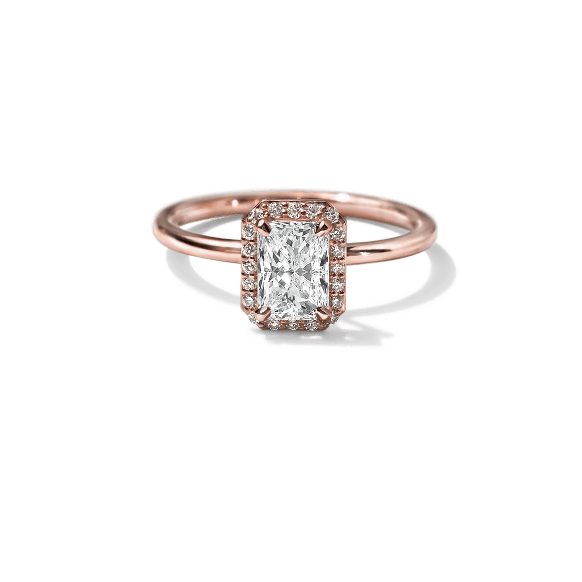 Halo Engagement Ring