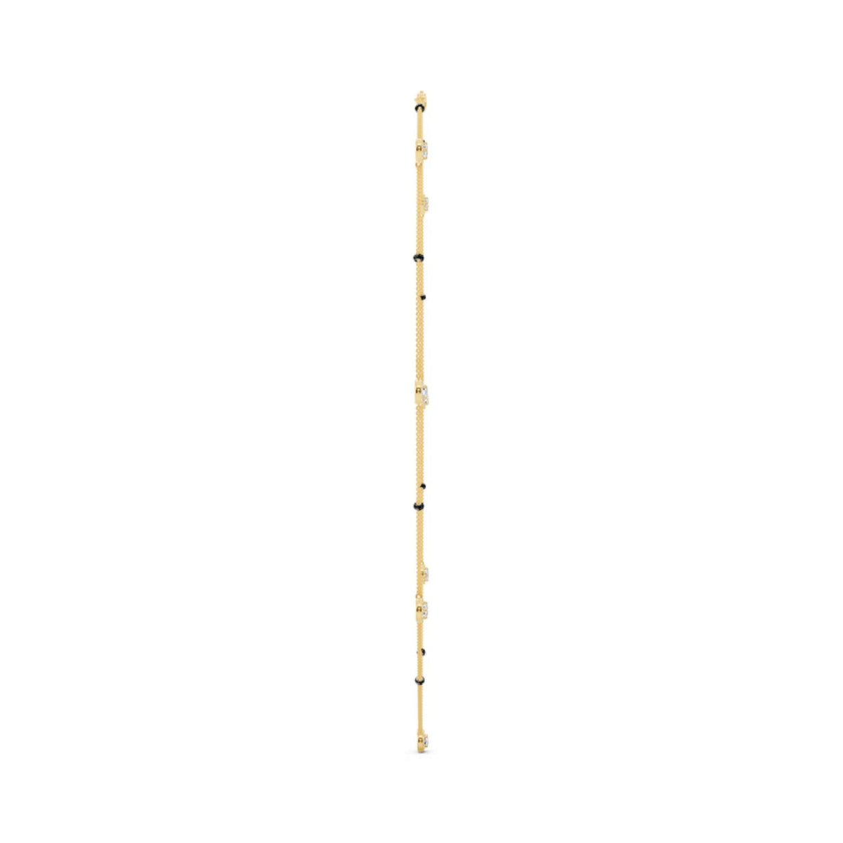 Halo Station Diamond Mangalsutra