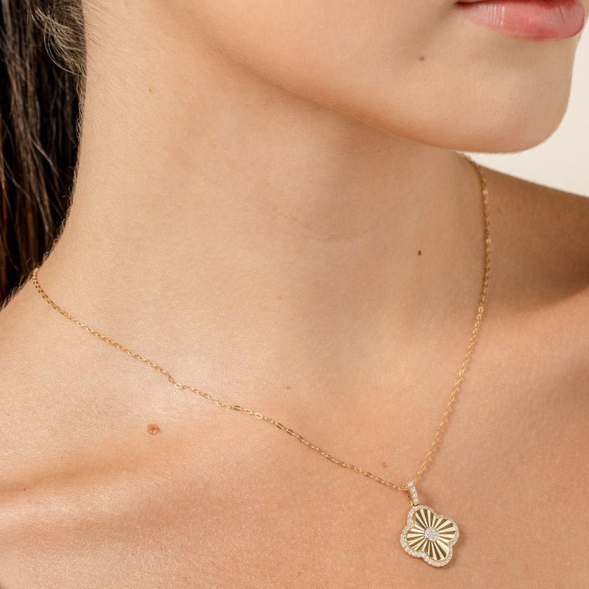 Lucky Luxe Diamond Necklace