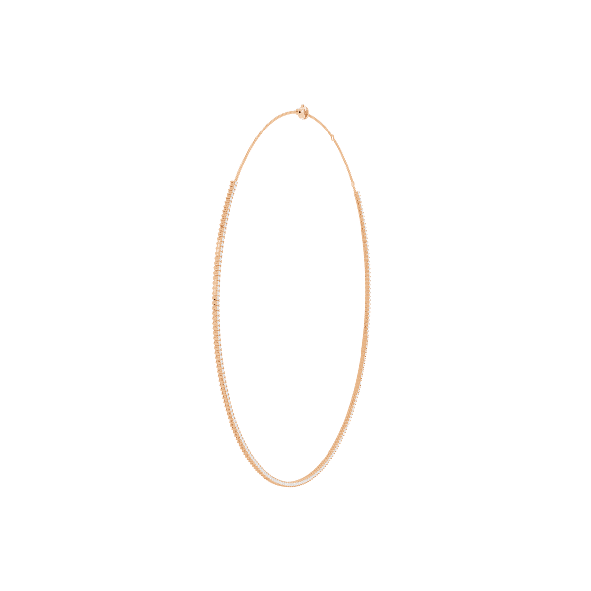 Minimalist Lab-Grown Diamond Tennis Necklace