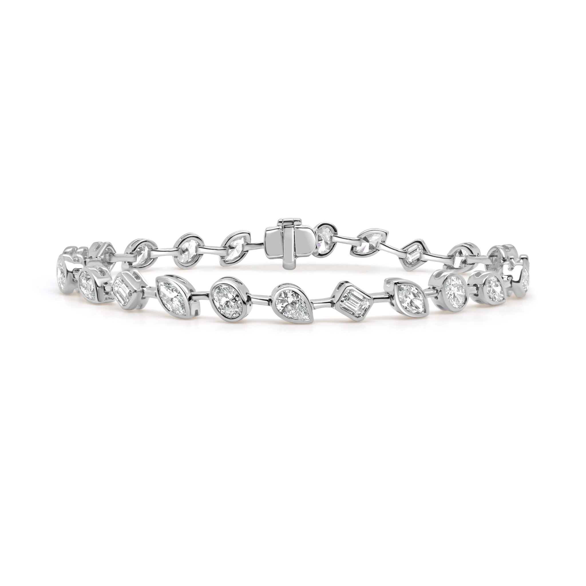 Mixed Fancy Shape Bracelet