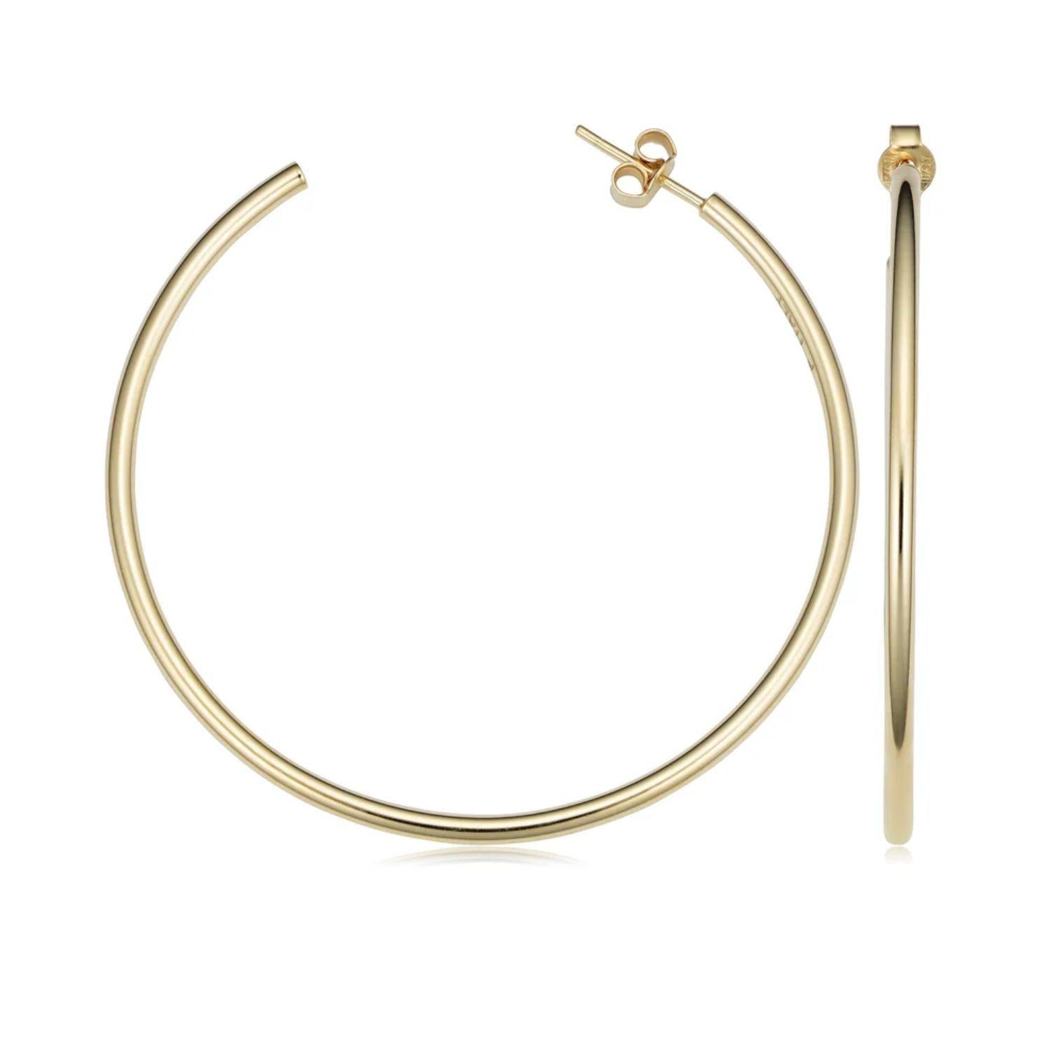 Open Hoop Earrings