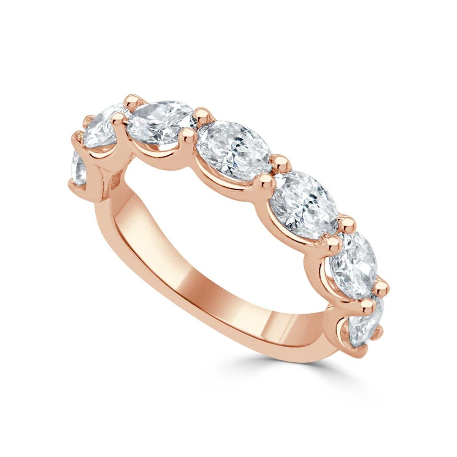 Oval Diamond Band