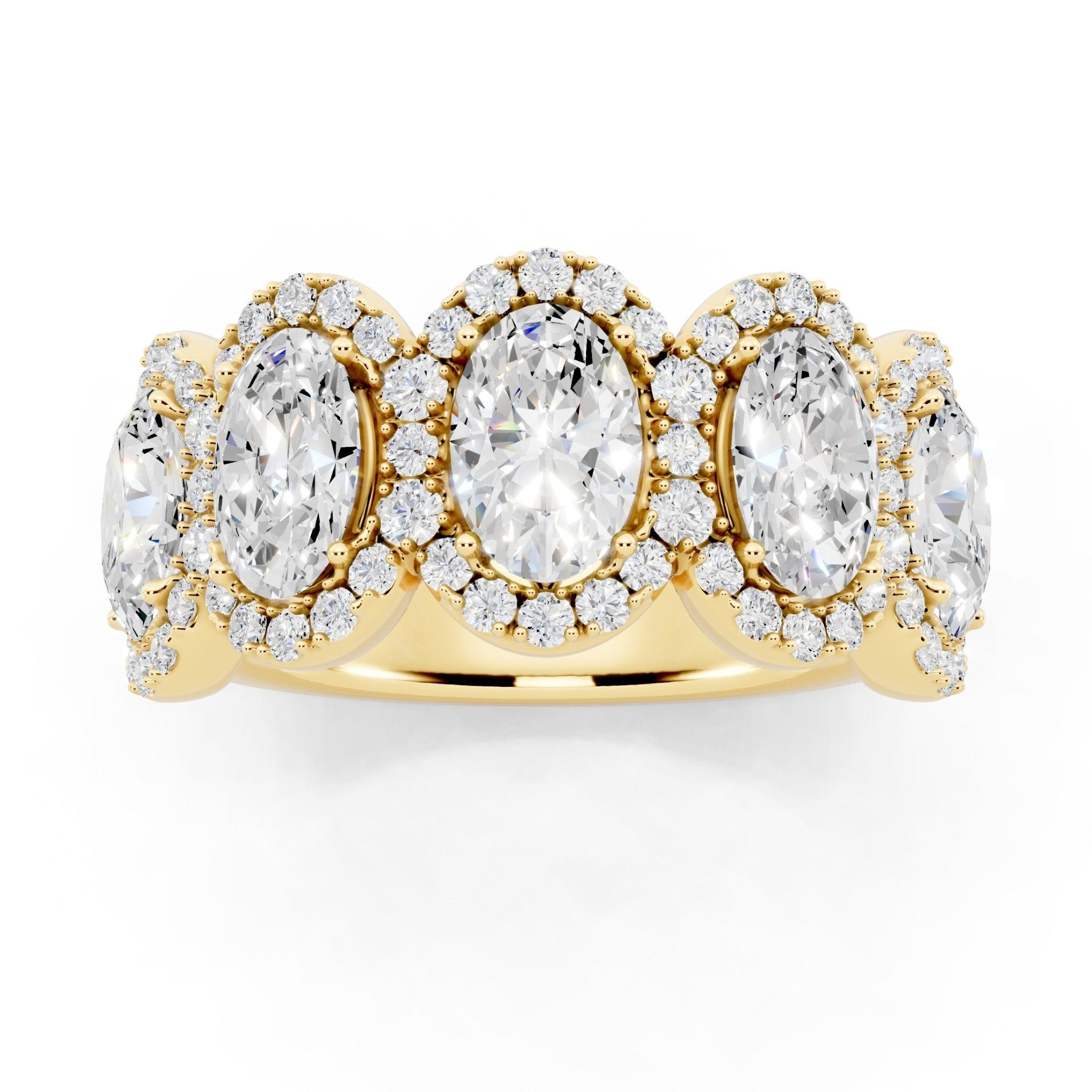 Oval Glam Ring