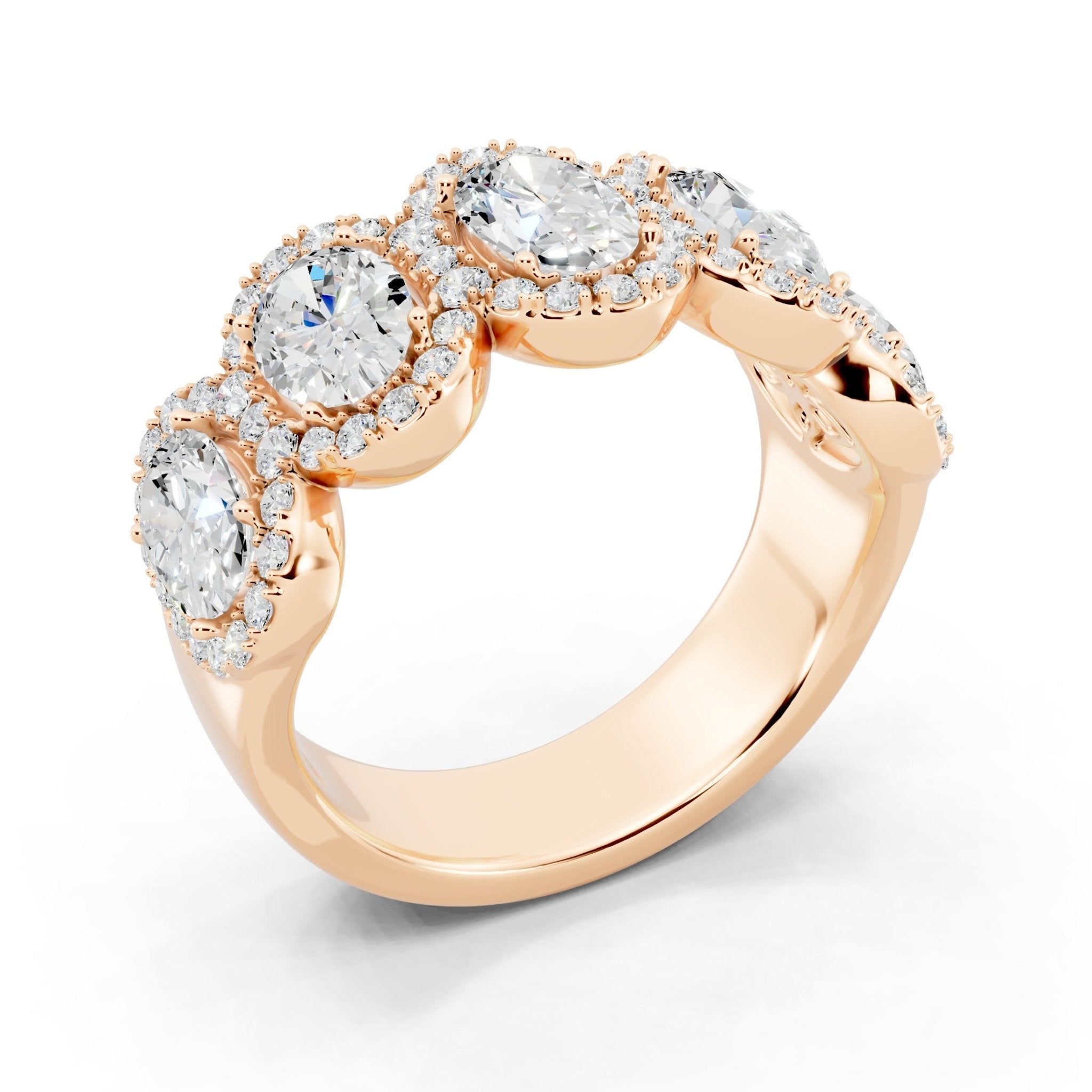 Oval Glam Ring