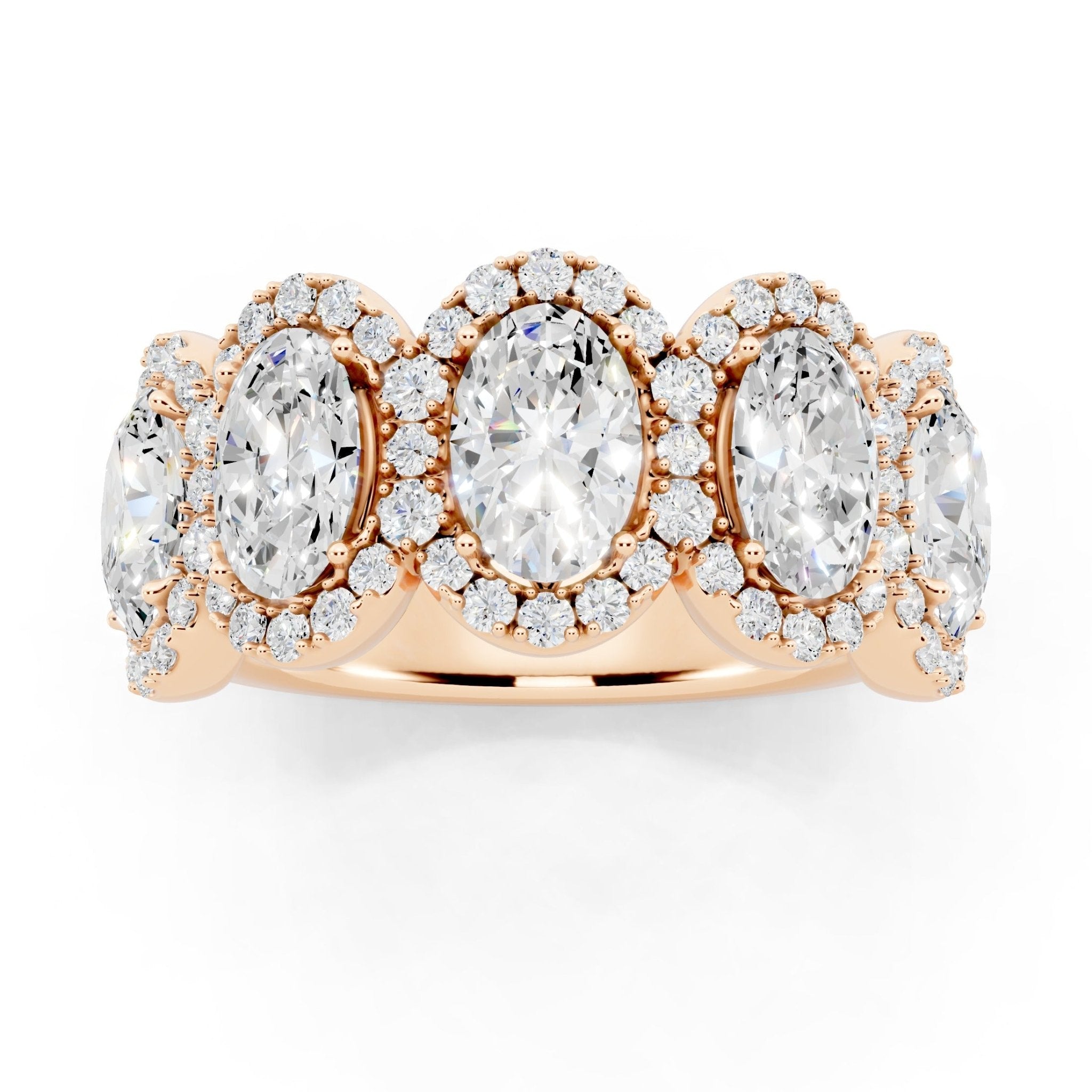Oval Glam Ring