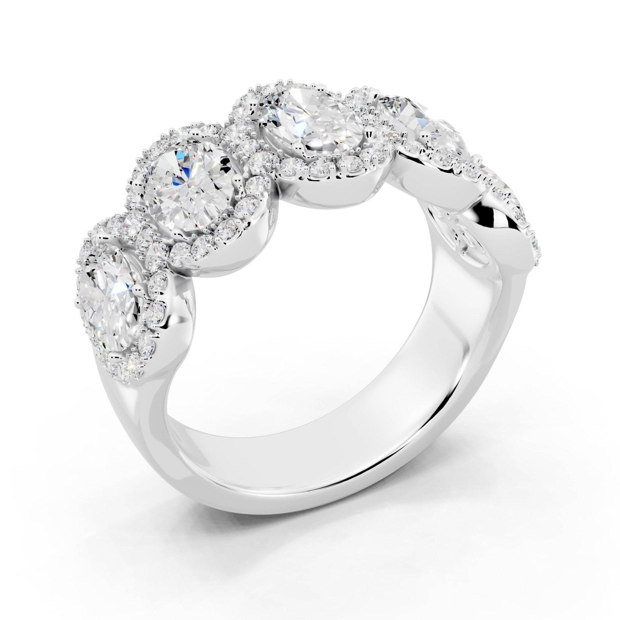 Oval Glam Ring