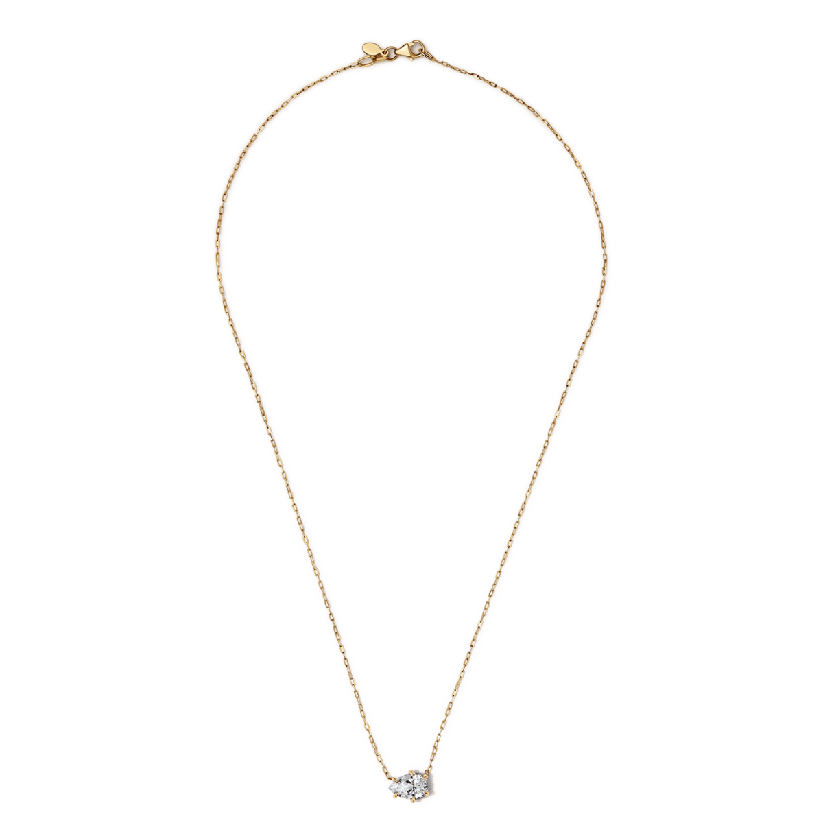 Pear Diamond Pendant