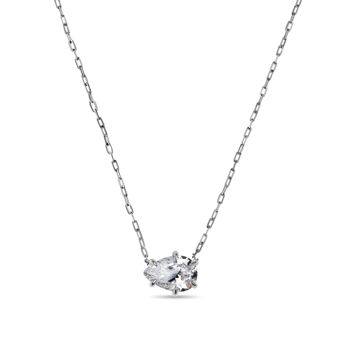 Pear Diamond Pendant
