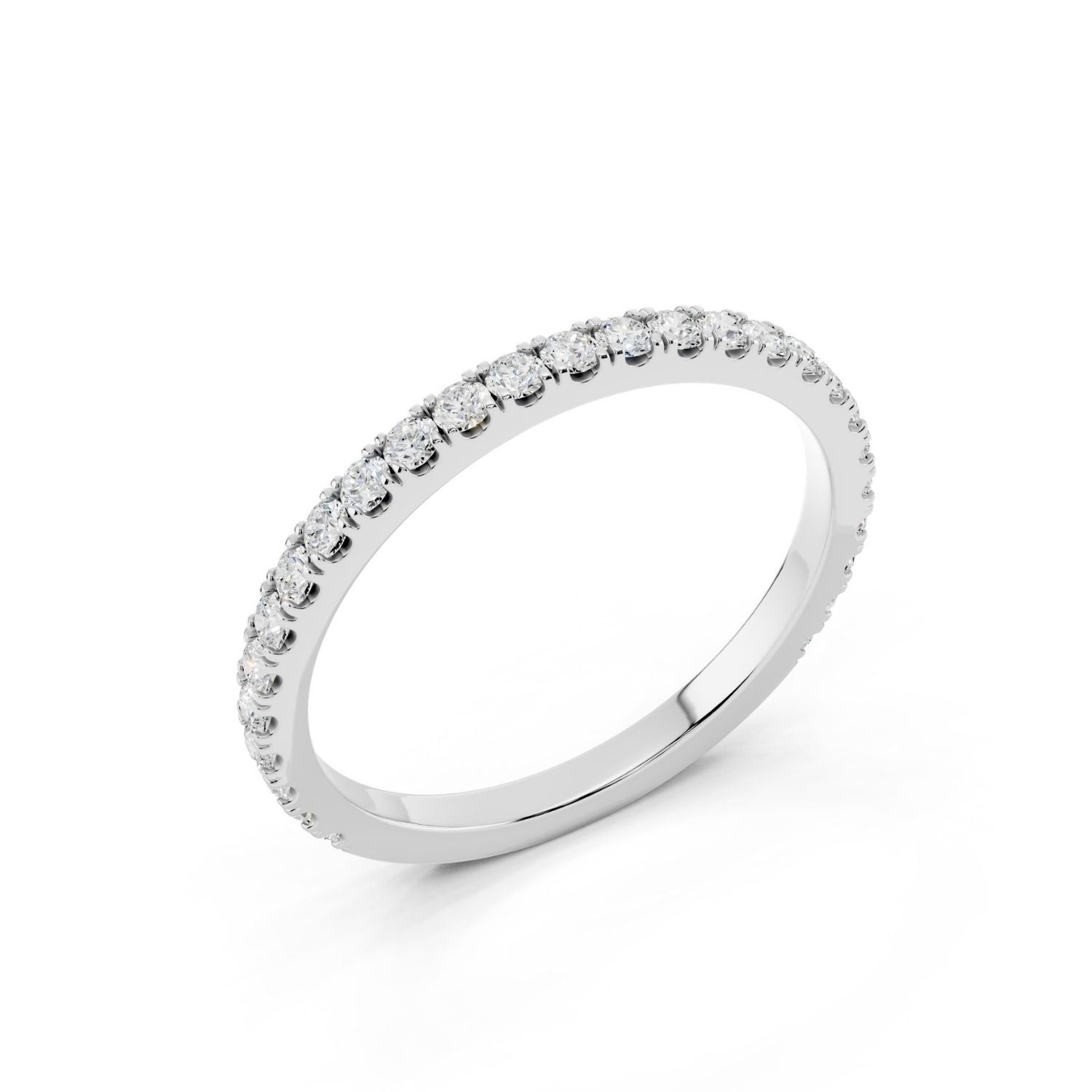 Petite Diamond Pavé Band