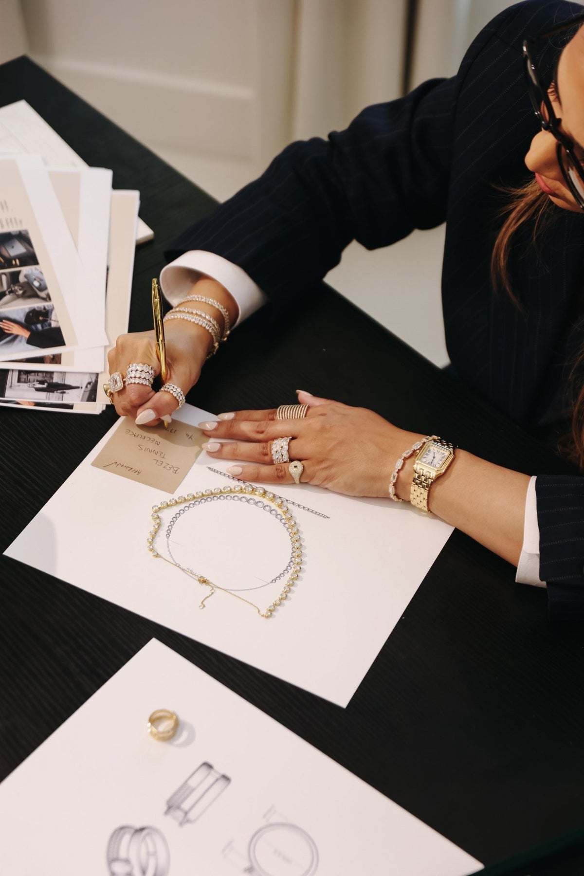 Prong Lab-Grown Diamond Riviera Necklace