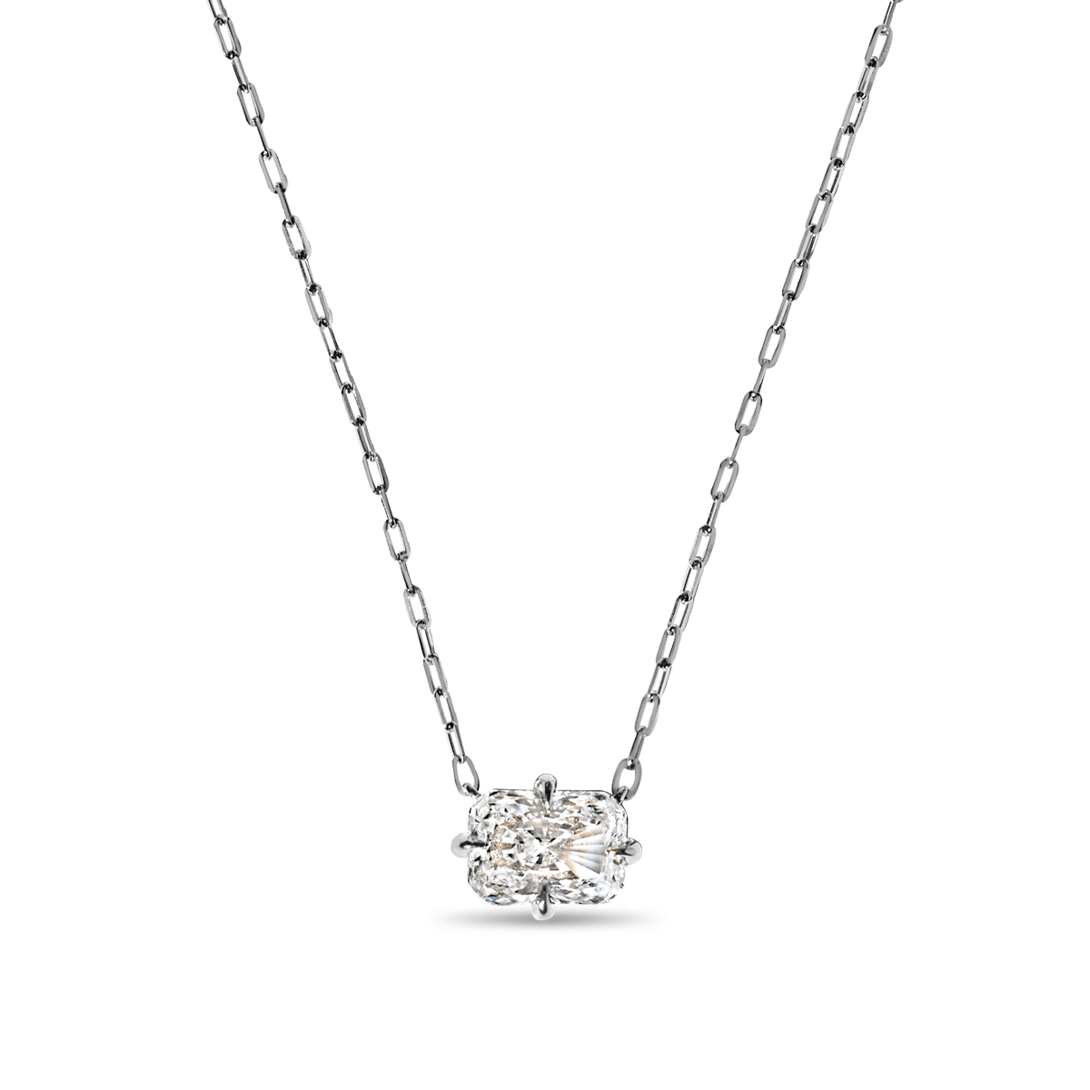 Radiant Diamond Pendant