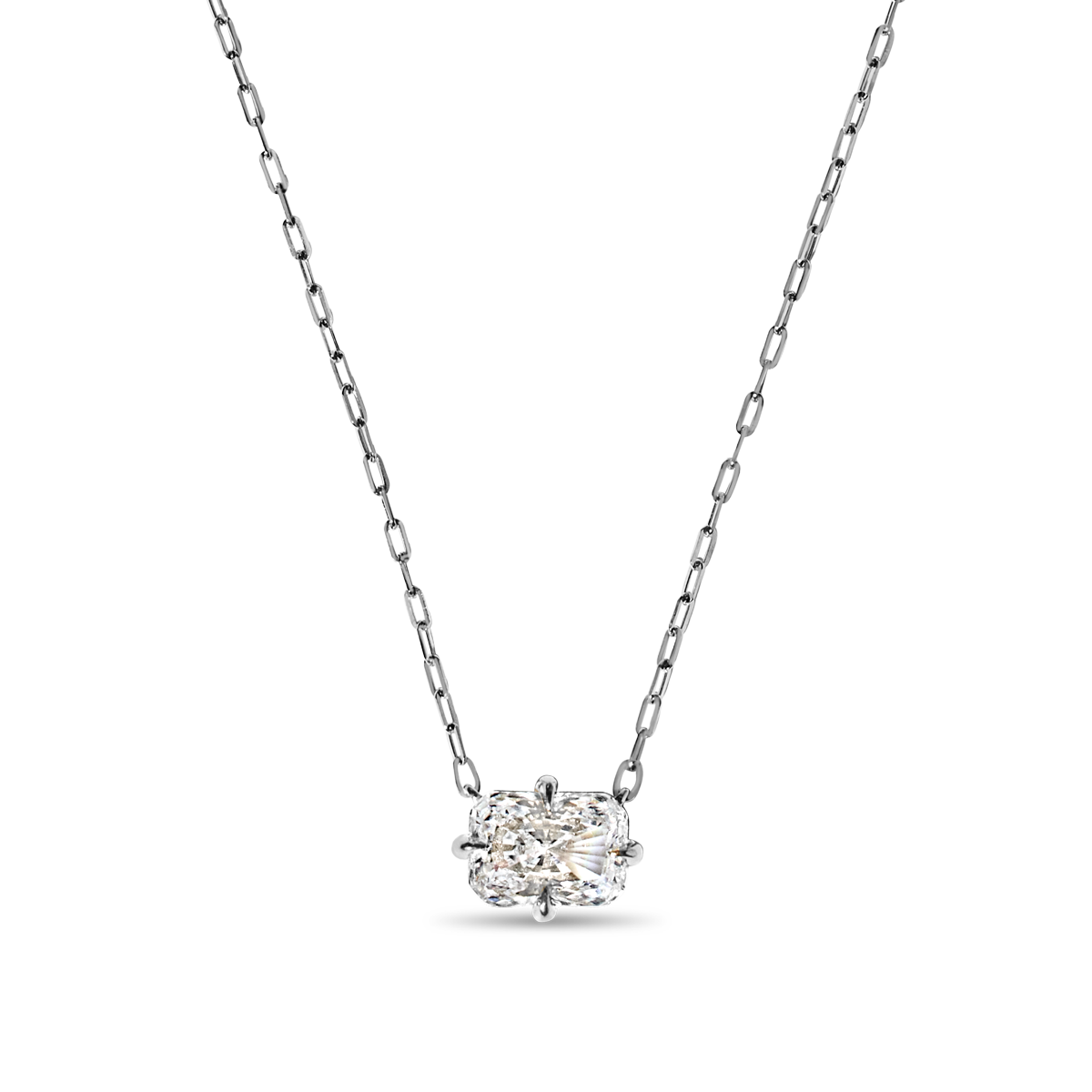 14K White Gold Platinum