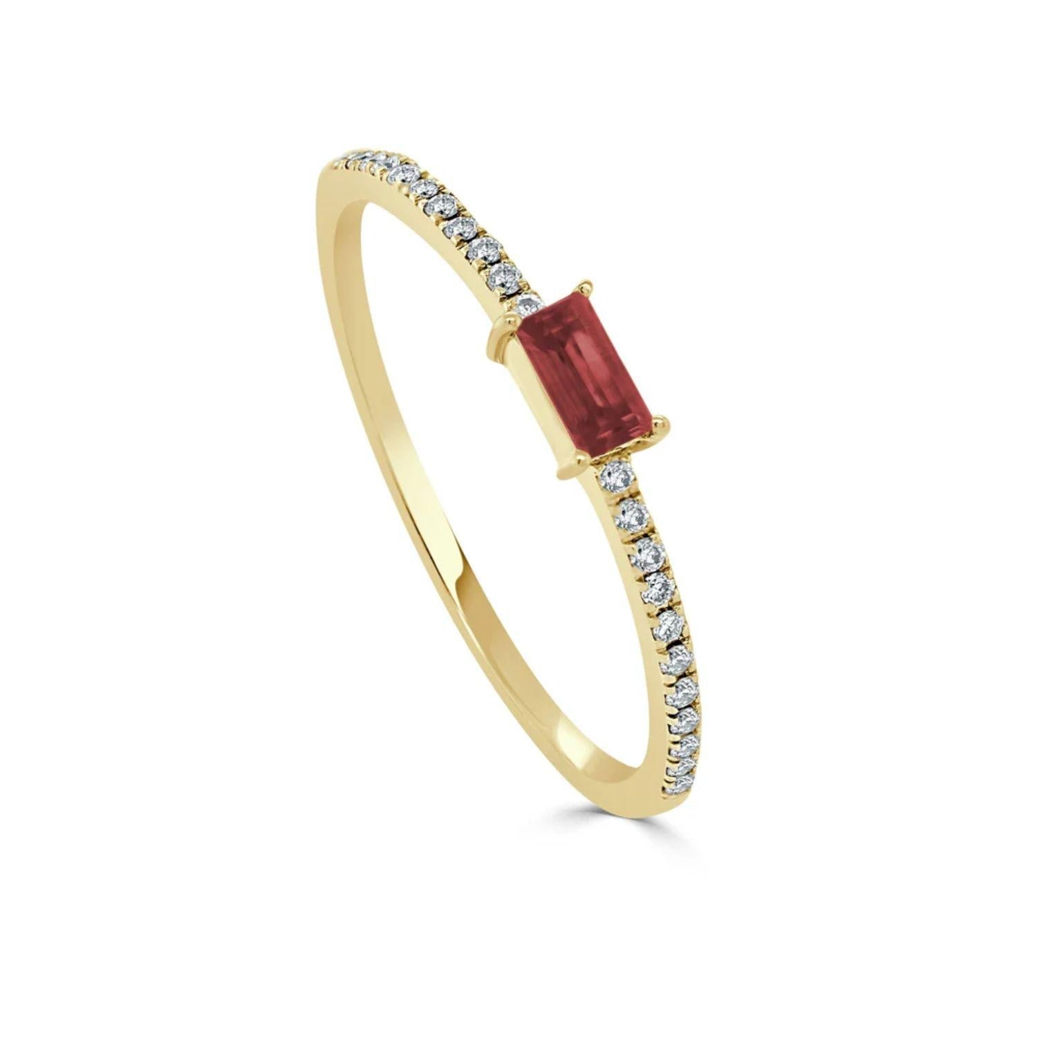 Ruby Diamond Ring