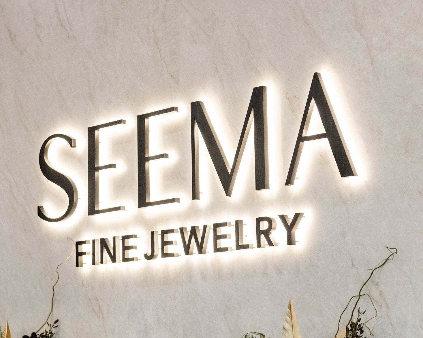 The Seema Fine Jewelry showroom in Frisco, Texas