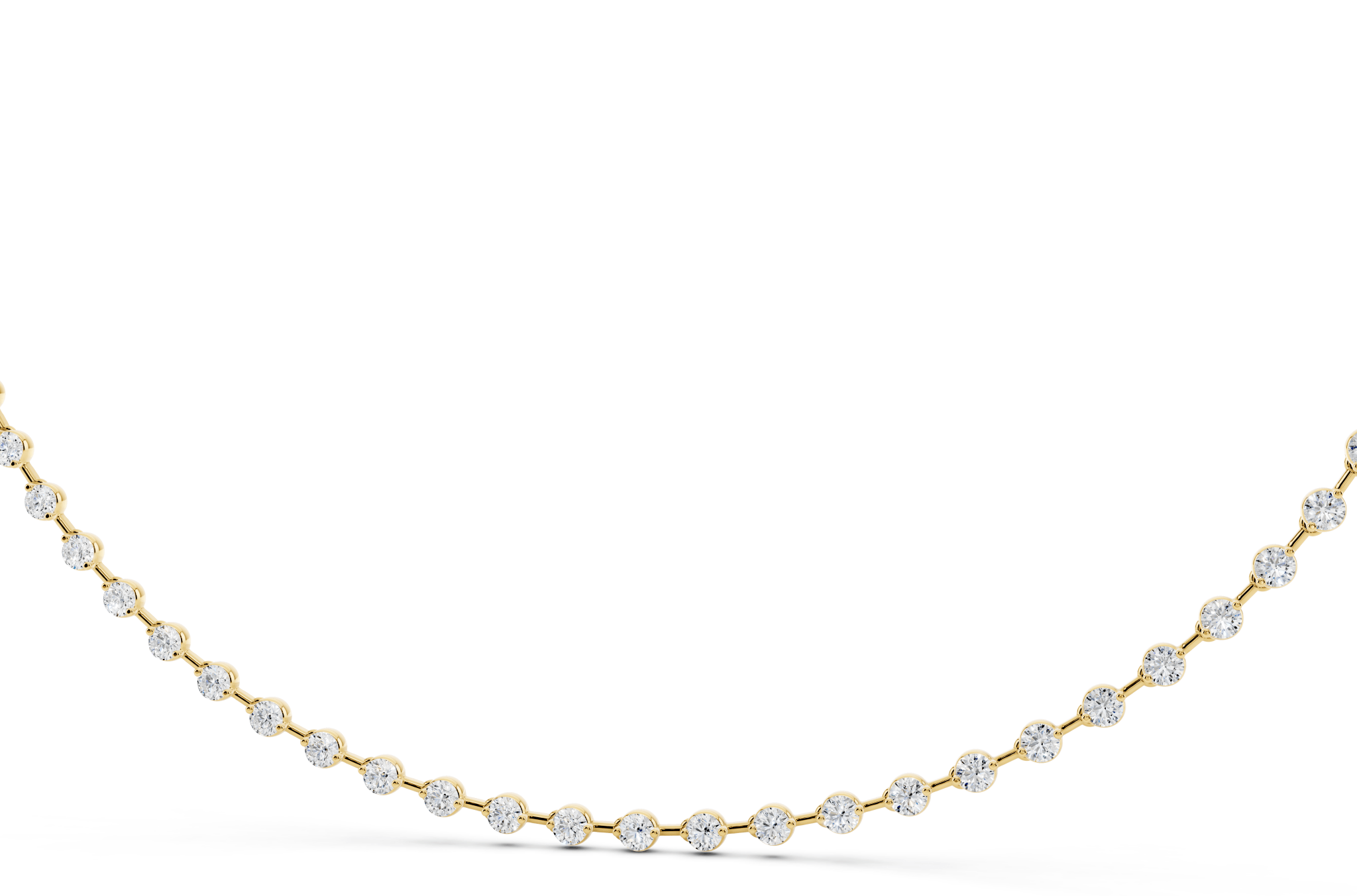 Seema Teeny Tennis Necklace