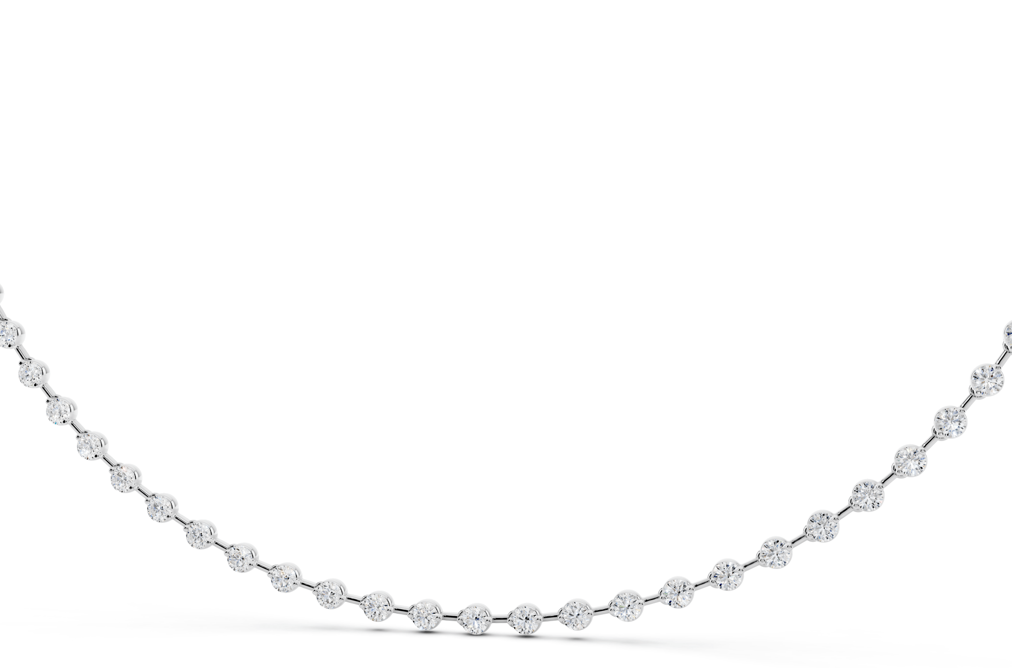 Seema Teeny Tennis Necklace