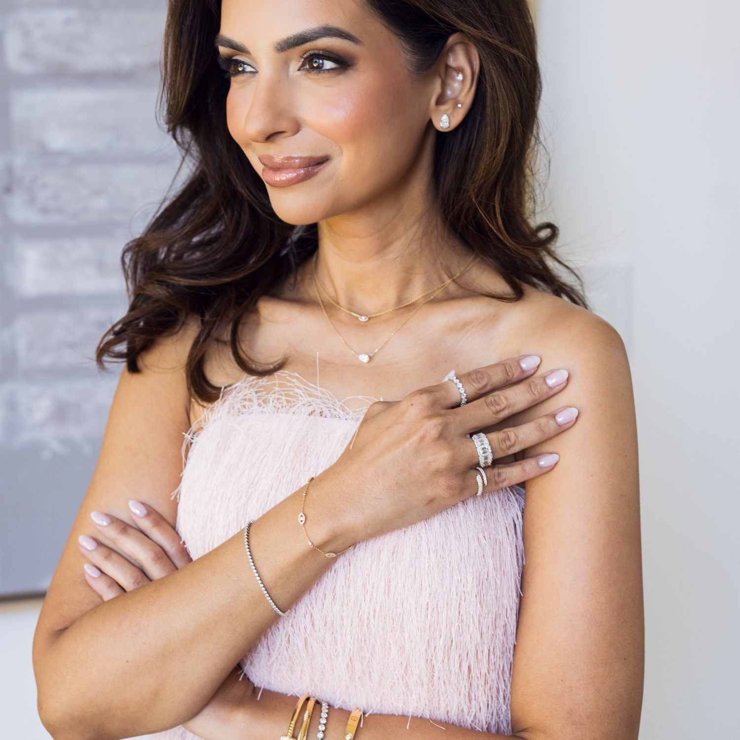 Signature Pavé Pinky Ring