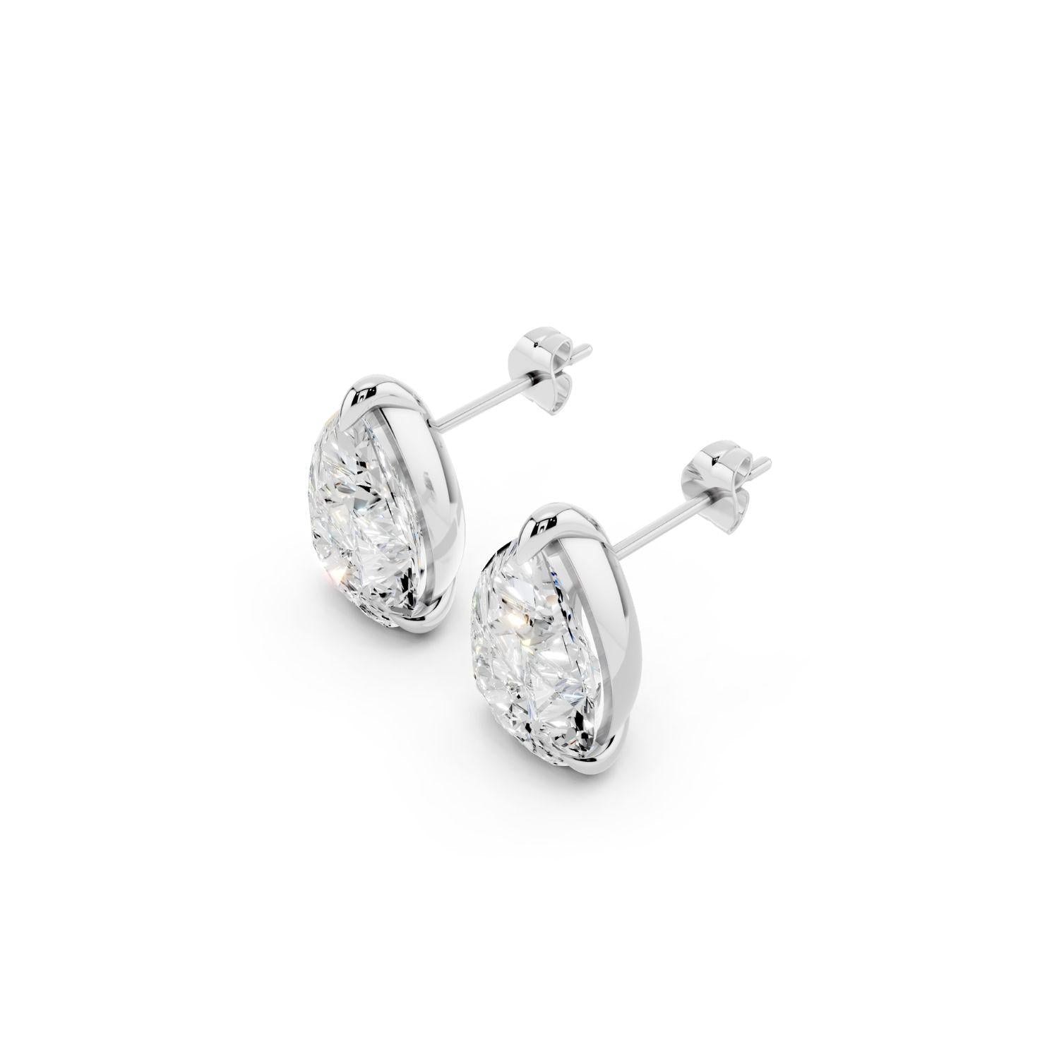 Signature Pear Stud Earrings