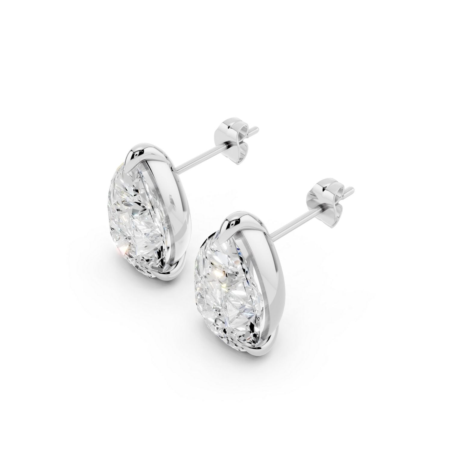 Signature Pear Stud Earrings
