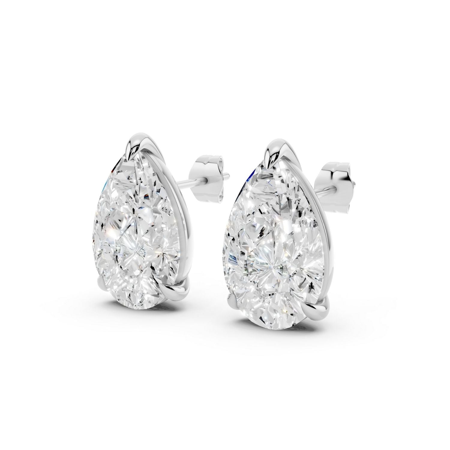 Signature Pear Stud Earrings