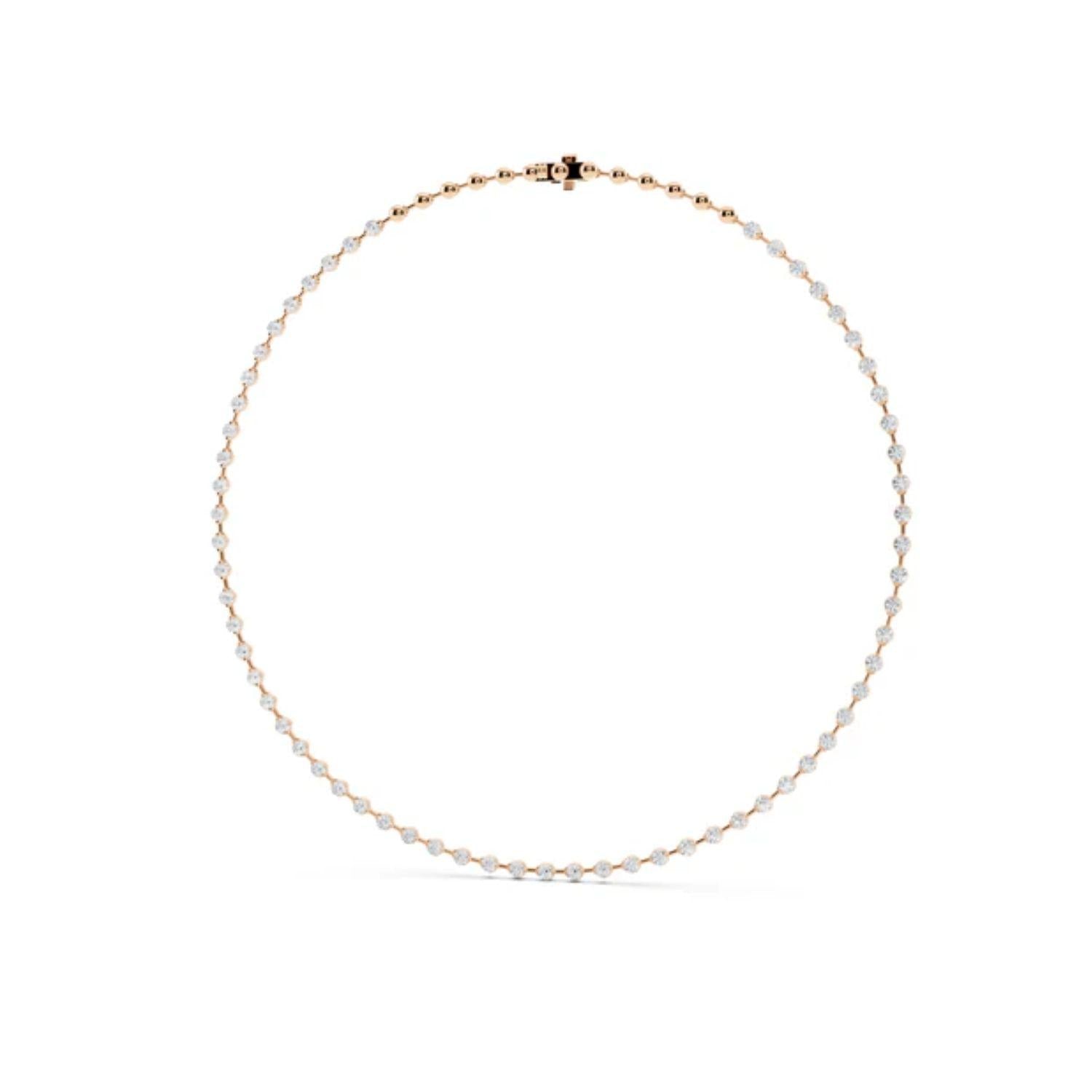 Signature Teeny Tennis Necklace