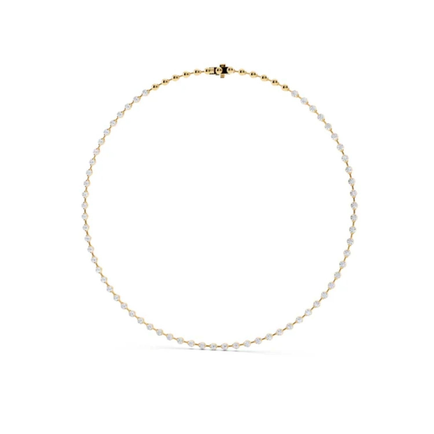 Signature Teeny Tennis Necklace