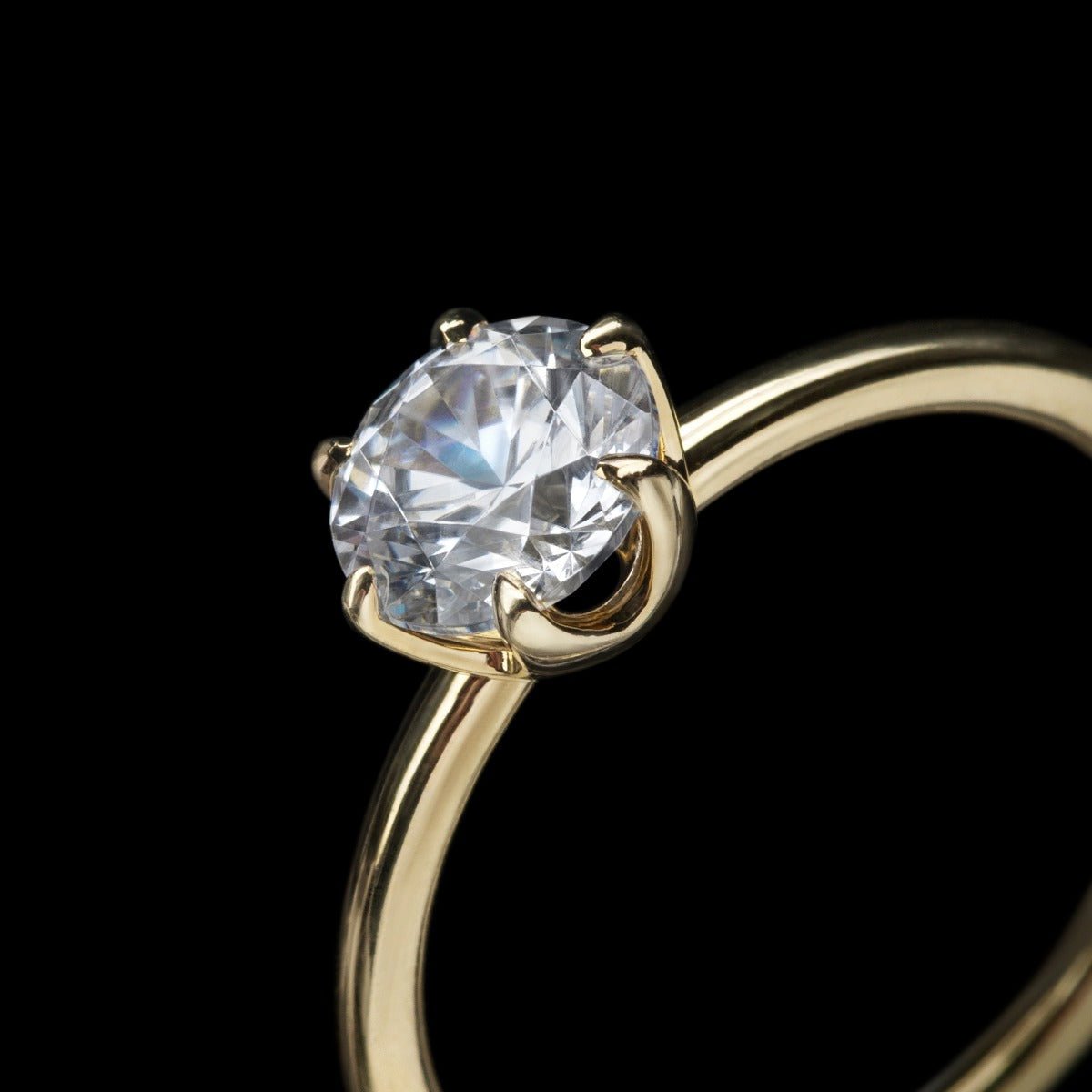 Six - Prong Diamond Engagement Ring