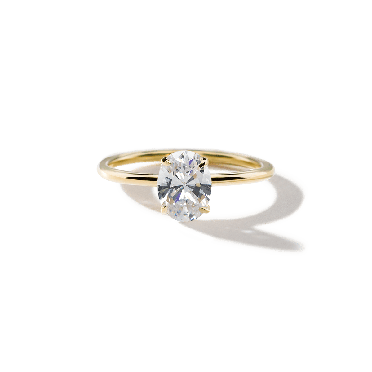 Solitaire Diamond Engagement Ring
