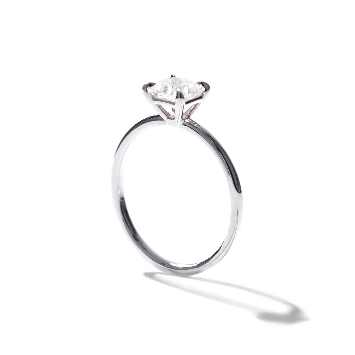 Solitaire Diamond Engagement Ring