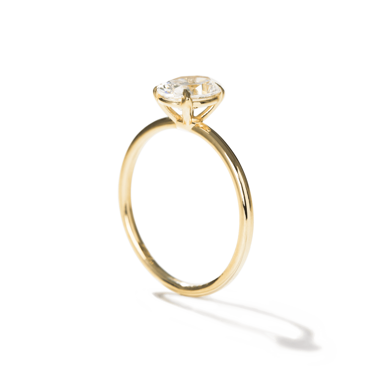 Solitaire Diamond Engagement Ring