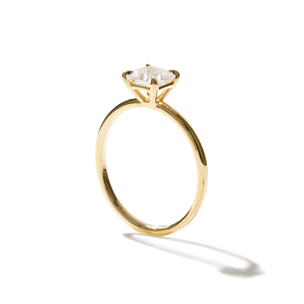 Solitaire Diamond Engagement Ring