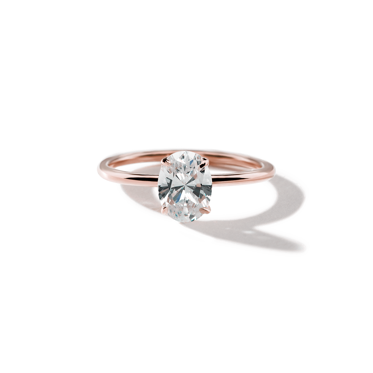Solitaire Diamond Engagement Ring