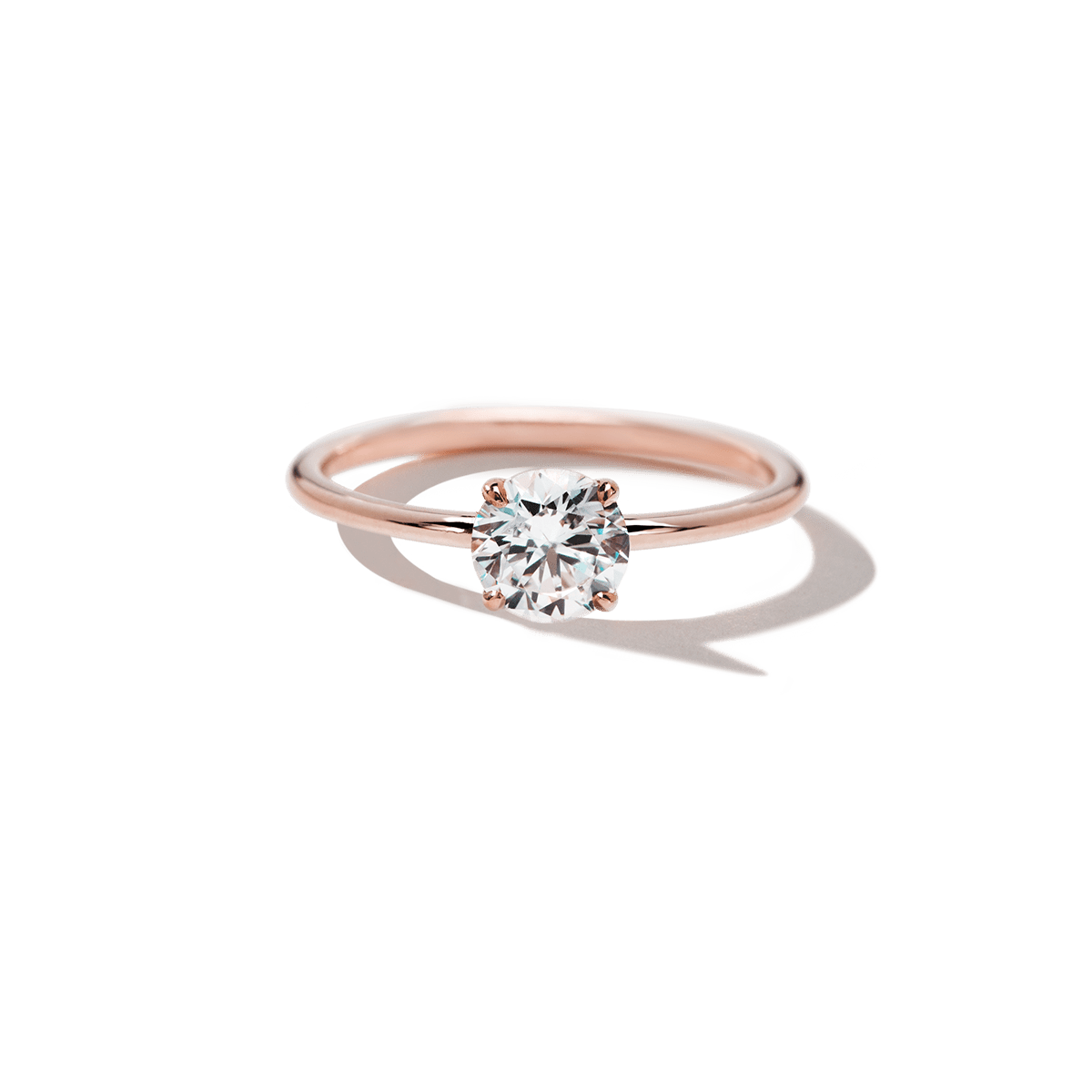 Solitaire Diamond Engagement Ring
