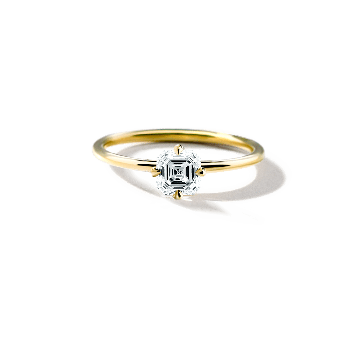 Solitaire Diamond Engagement Ring