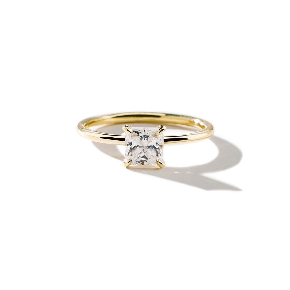 Solitaire Diamond Engagement Ring