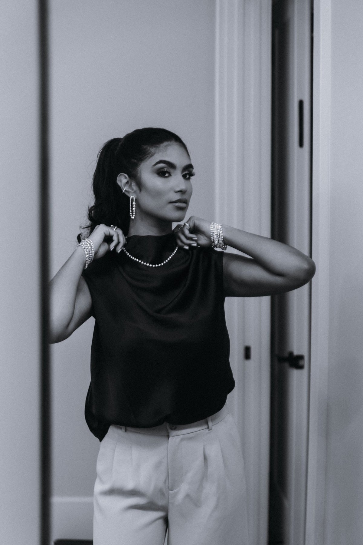 Statement Lab-Grown Diamond Drop Earrings