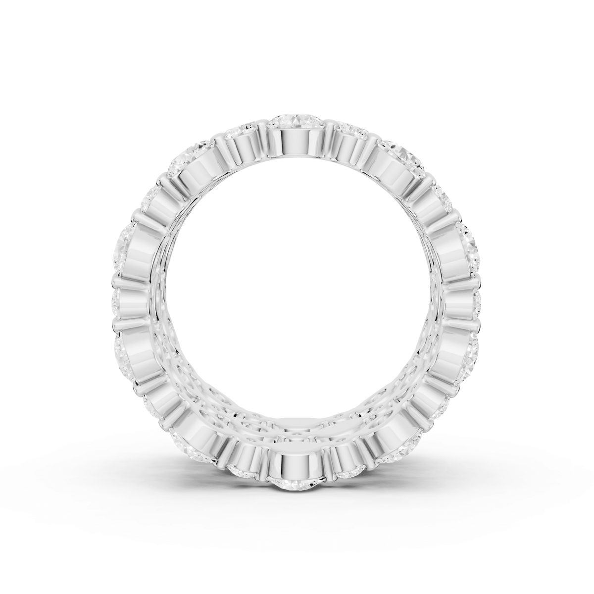 Bubble Lab-Grown Diamond Eternity Bands, Set of Three