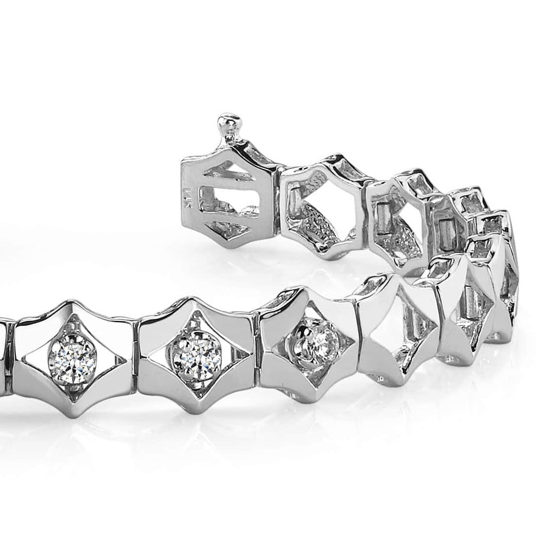 Diamonds In Diamonds Bracelet