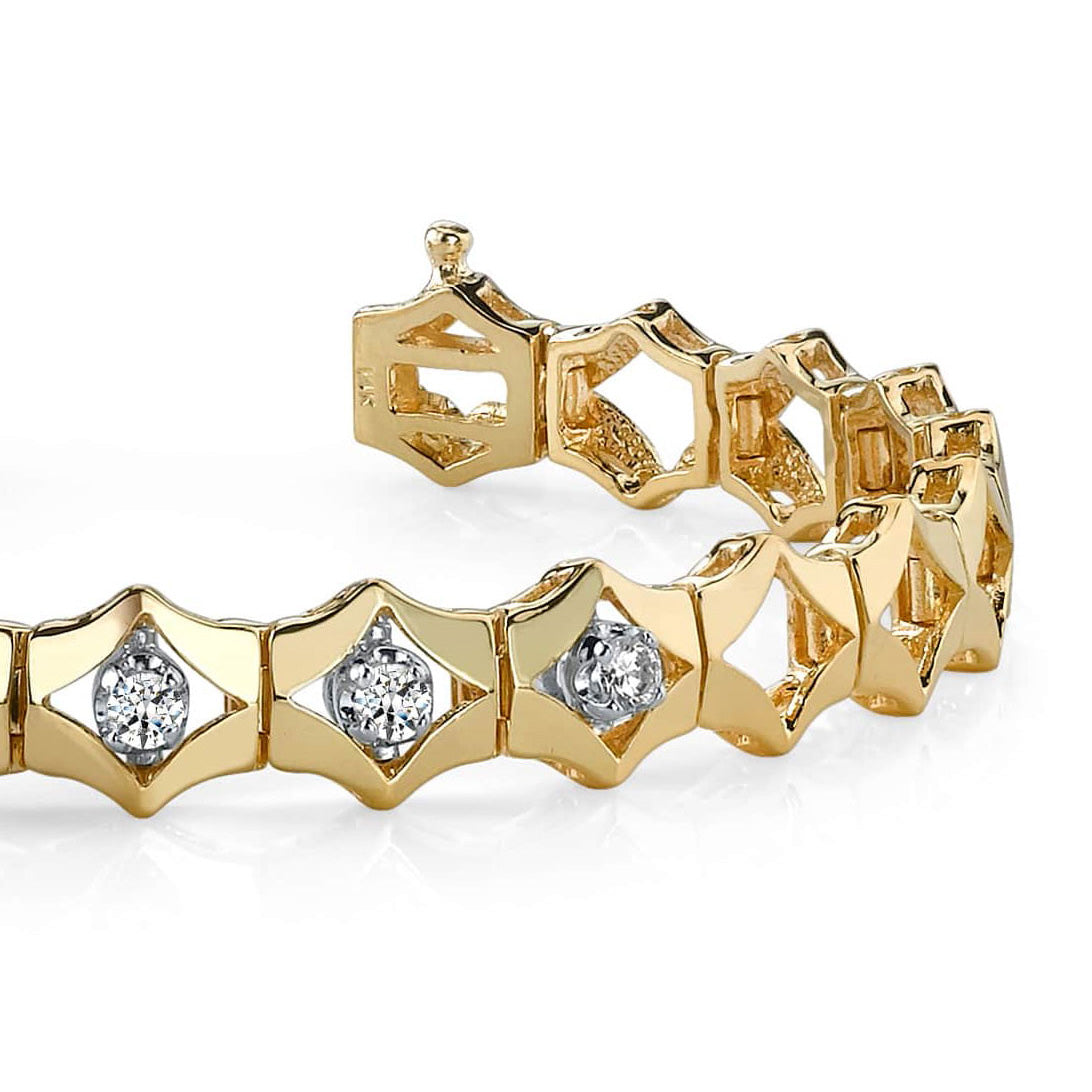 Diamonds In Diamonds Bracelet