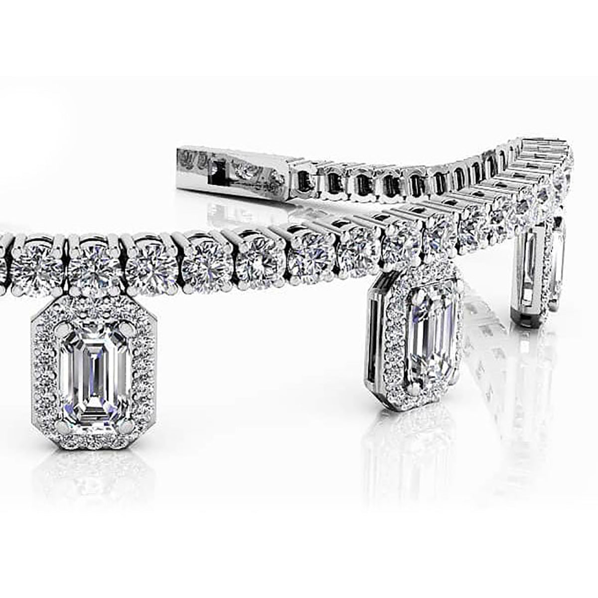 Alluring Nights Diamond Charm Bracelet