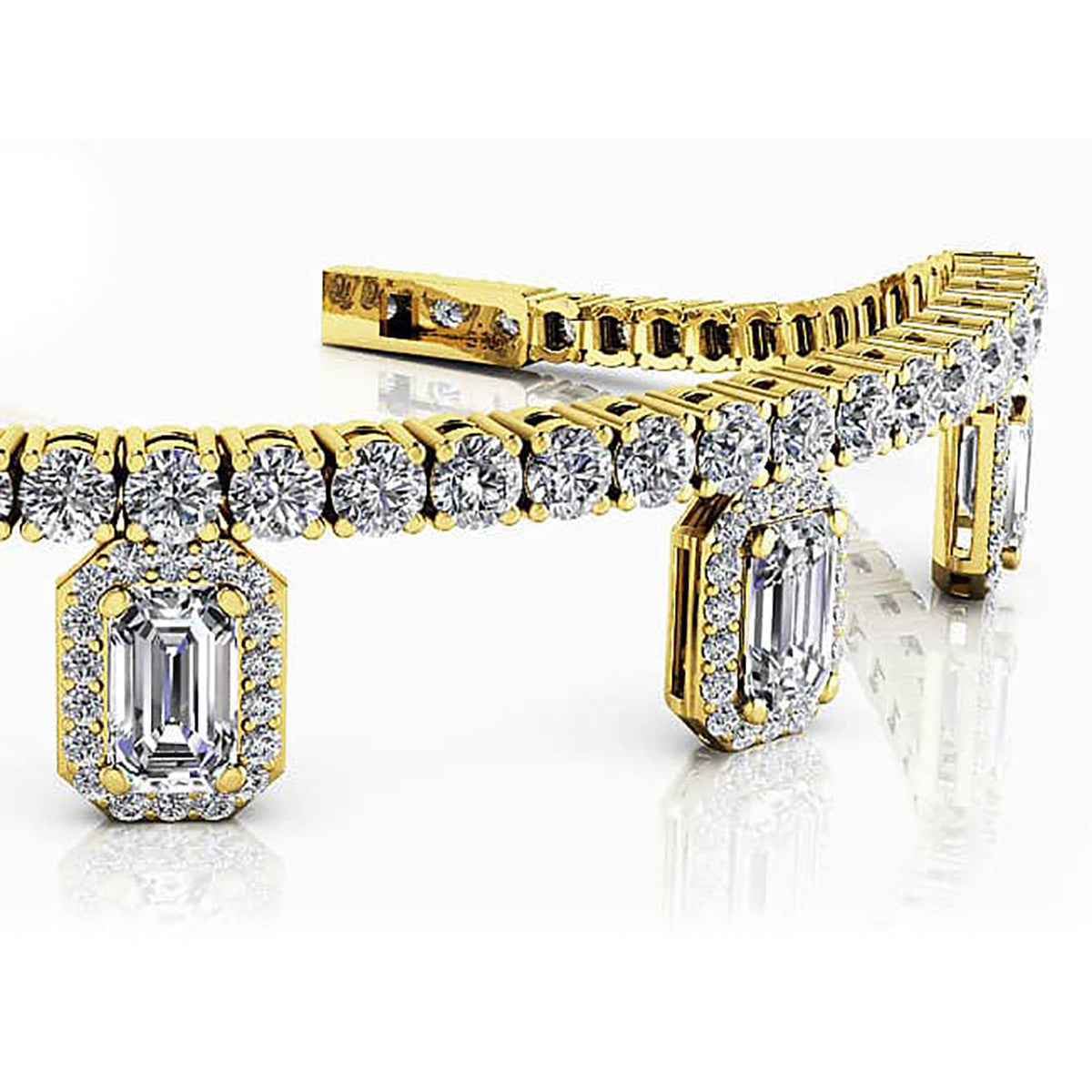 Alluring Nights Diamond Charm Bracelet