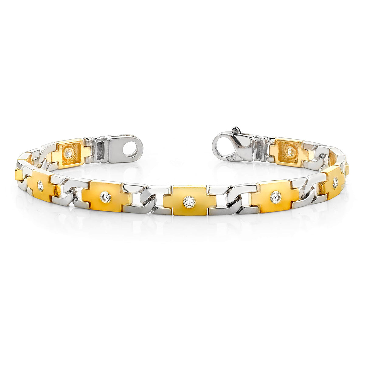 Diamond Plus Link Bracelet
